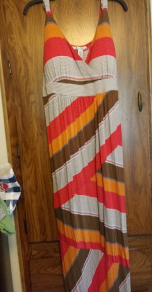 American Rag Dresses & Skirts - American Rag Sz 2x Striped Maxi Dress